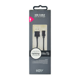 KEY Lightning (iPhone) Kabel 1m